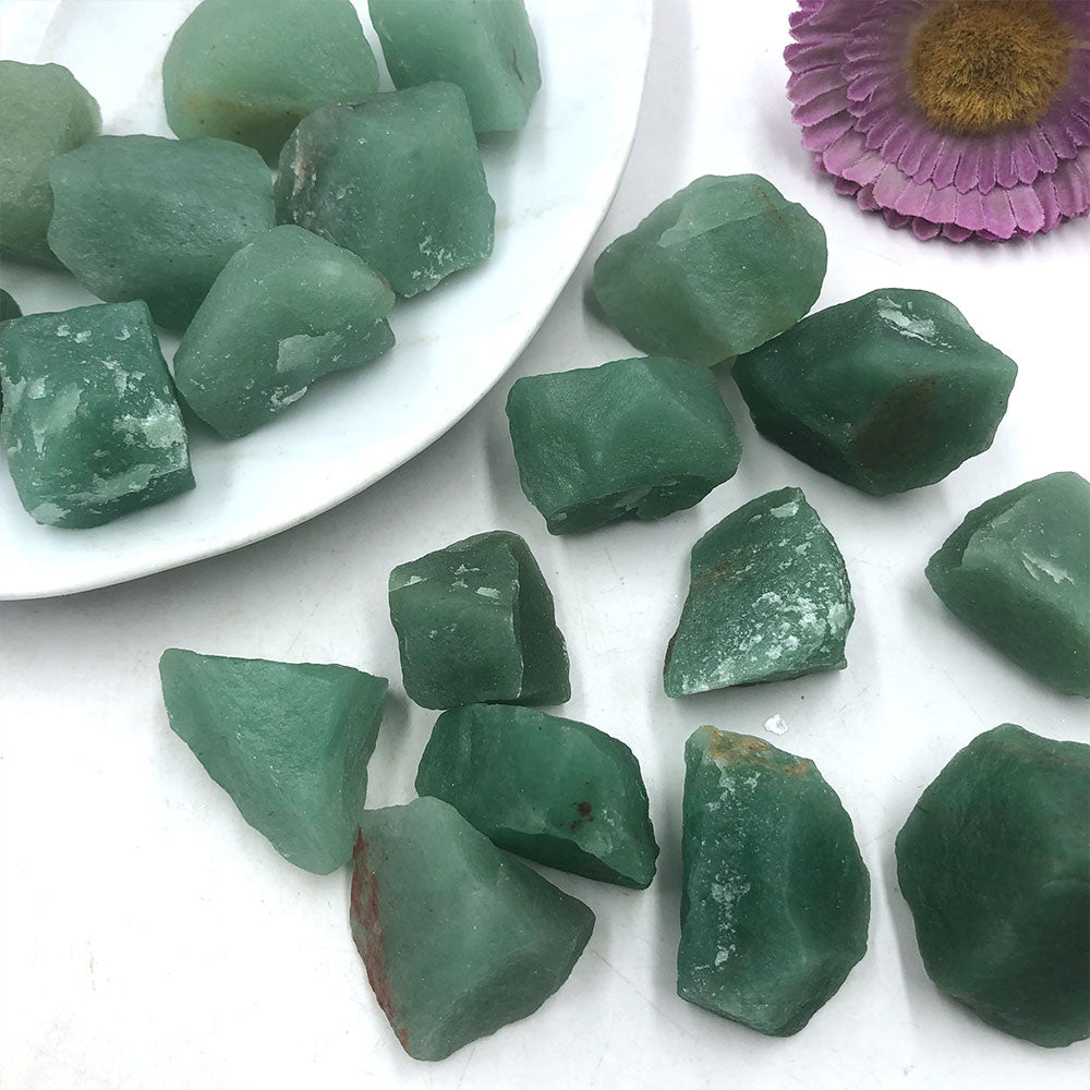 Natural Green Aventurine Stone Rock Crystal | Green Natural Mineral -