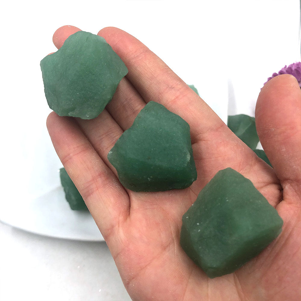 Natural Green Aventurine Stone Rock Crystal | Green Natural Mineral -
