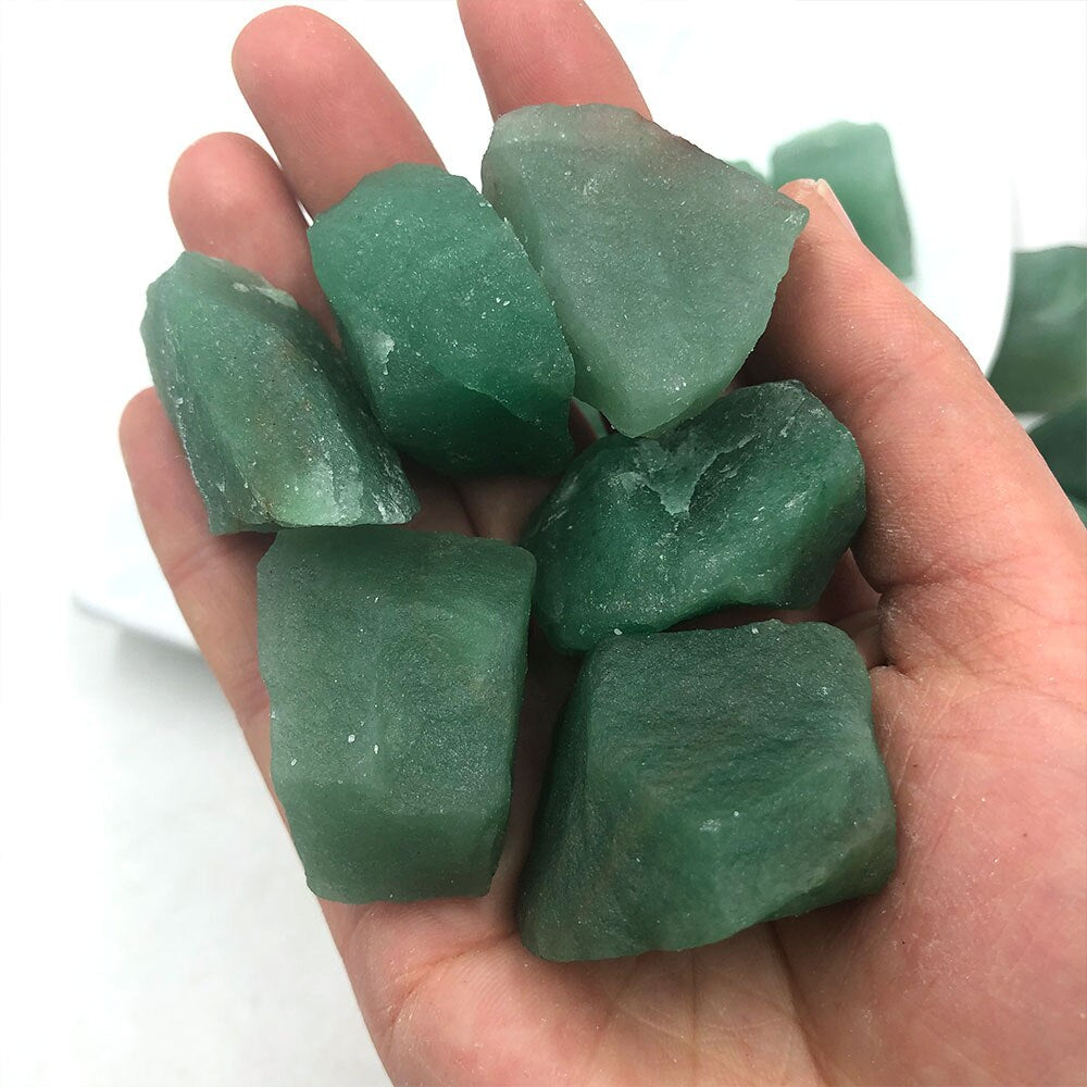 Natural Green Aventurine Stone Rock Crystal | Green Natural Mineral -