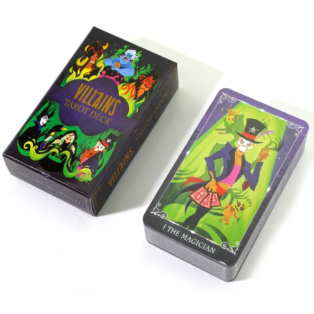 Villains Tarot Decks High Quality Divination Board Games Party