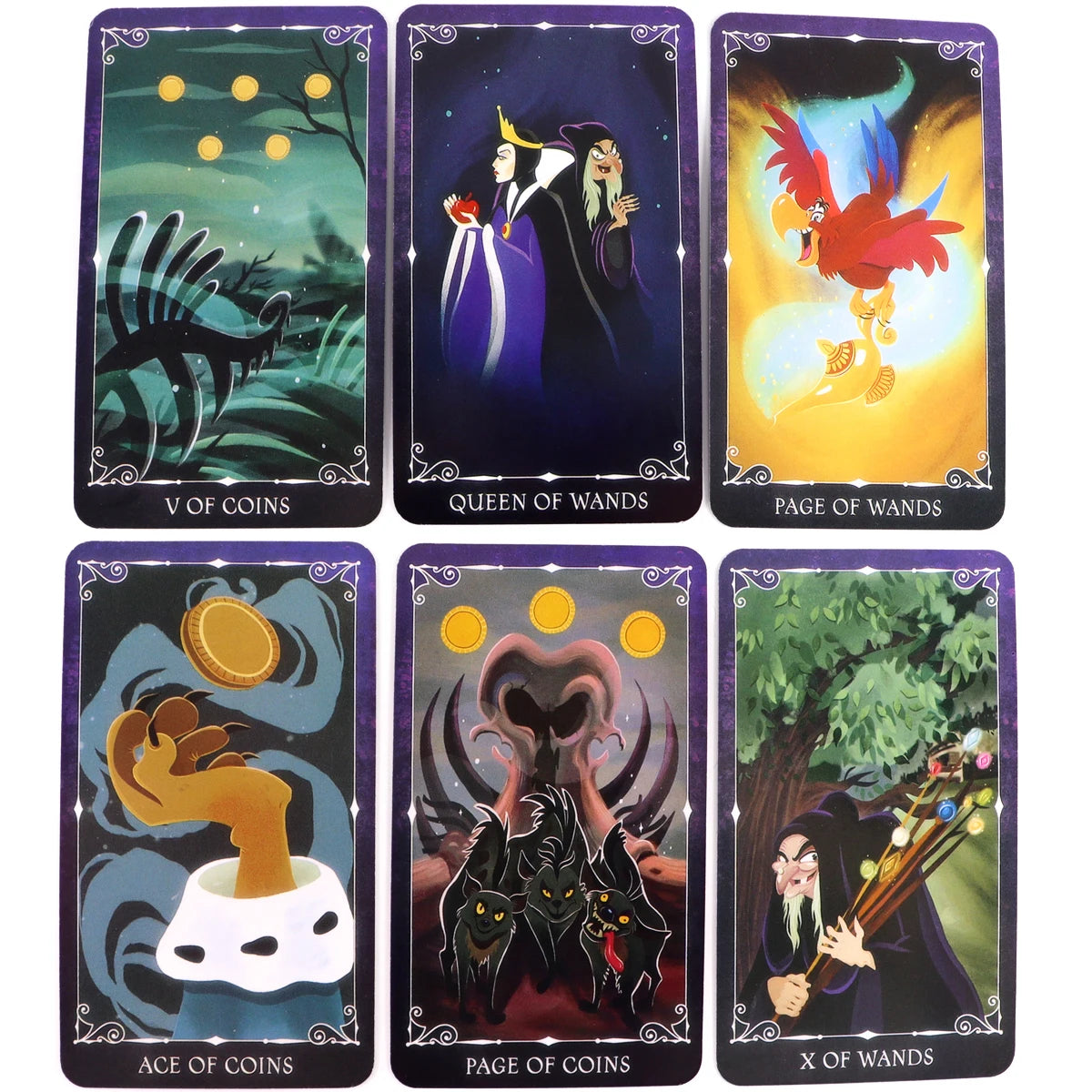 Villains Tarot Decks High Quality Divination Board Games Party