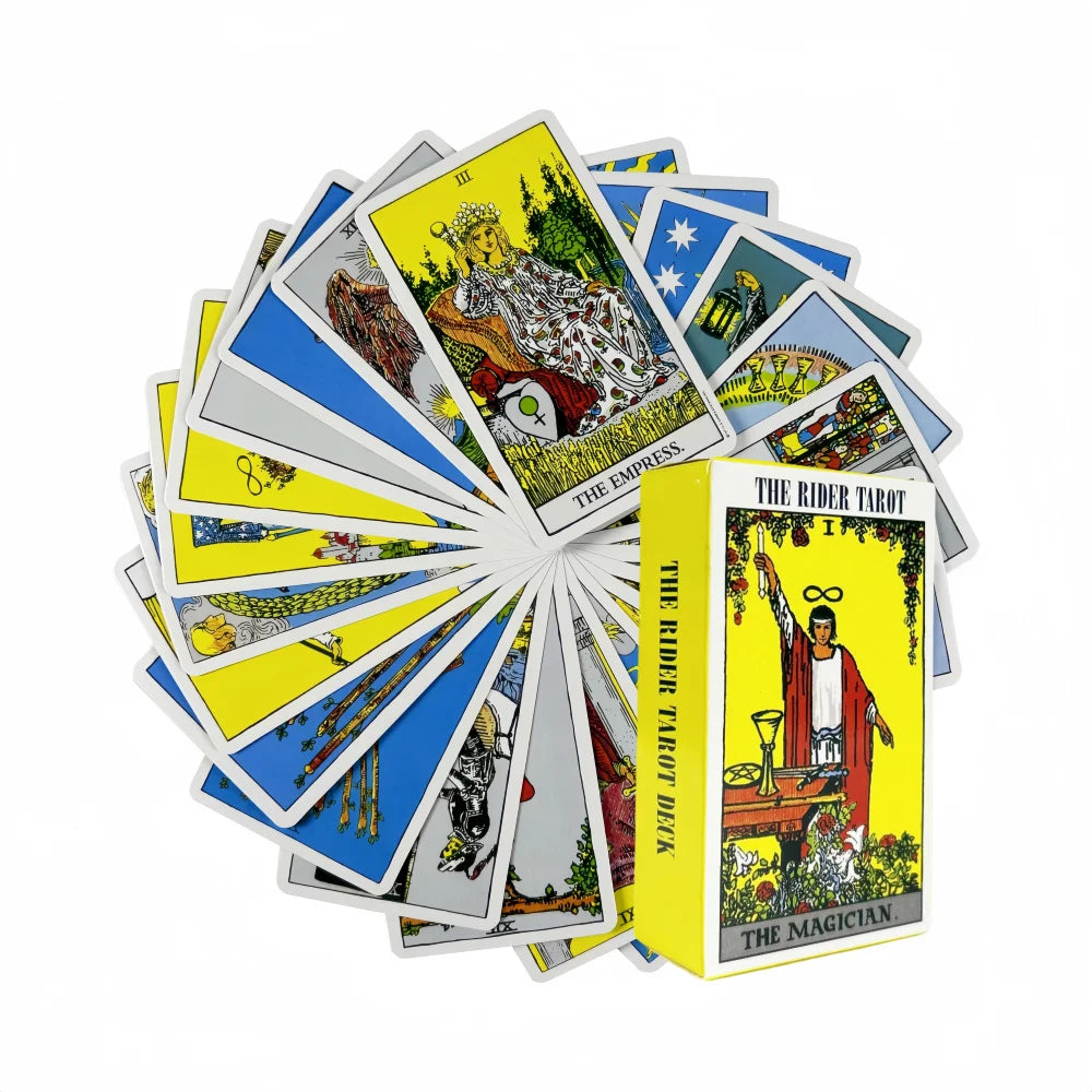 The Rider Tarot Cards With Paper Guidebook for Divination Personal Use