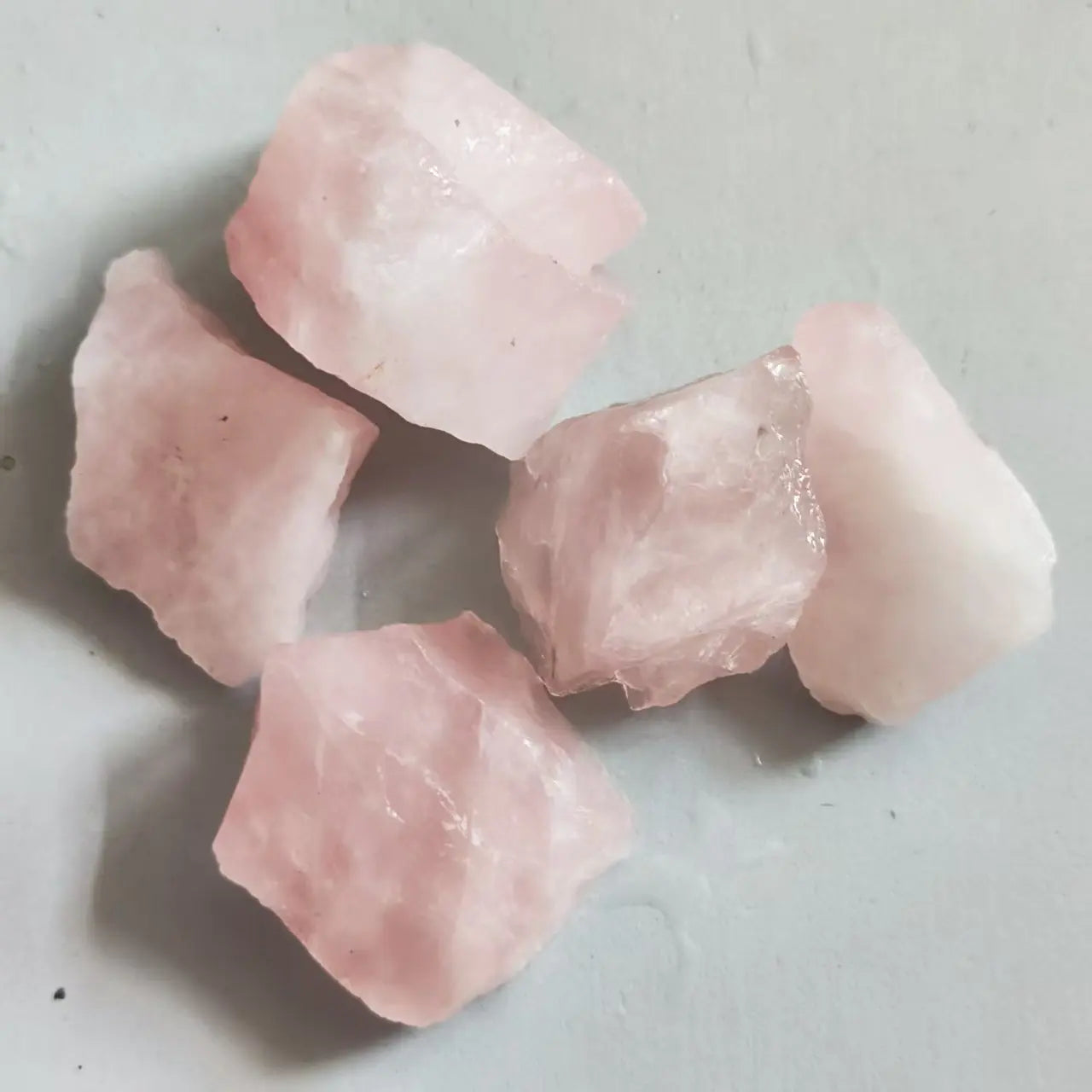 Natural Rose Quartz Pink Crystal Stone Home Decoration Stone Healing