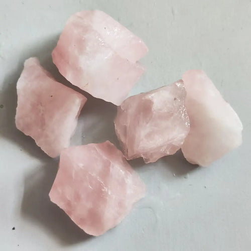 Natural Rose Quartz Pink Crystal Stone Home Decoration Stone Healing