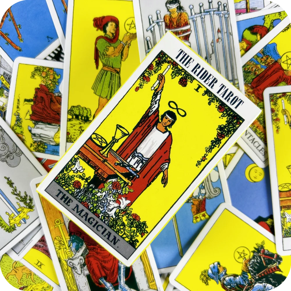The Rider Tarot Cards With Paper Guidebook for Divination Personal Use