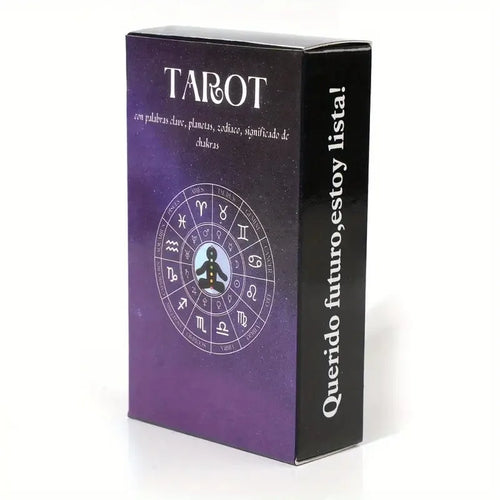 1 Box Meaning On Cards Spanish English Version Tarot Deck With