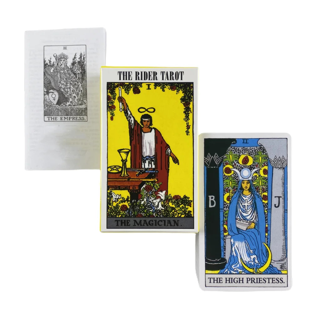 The Rider Tarot Cards With Paper Guidebook for Divination Personal Use