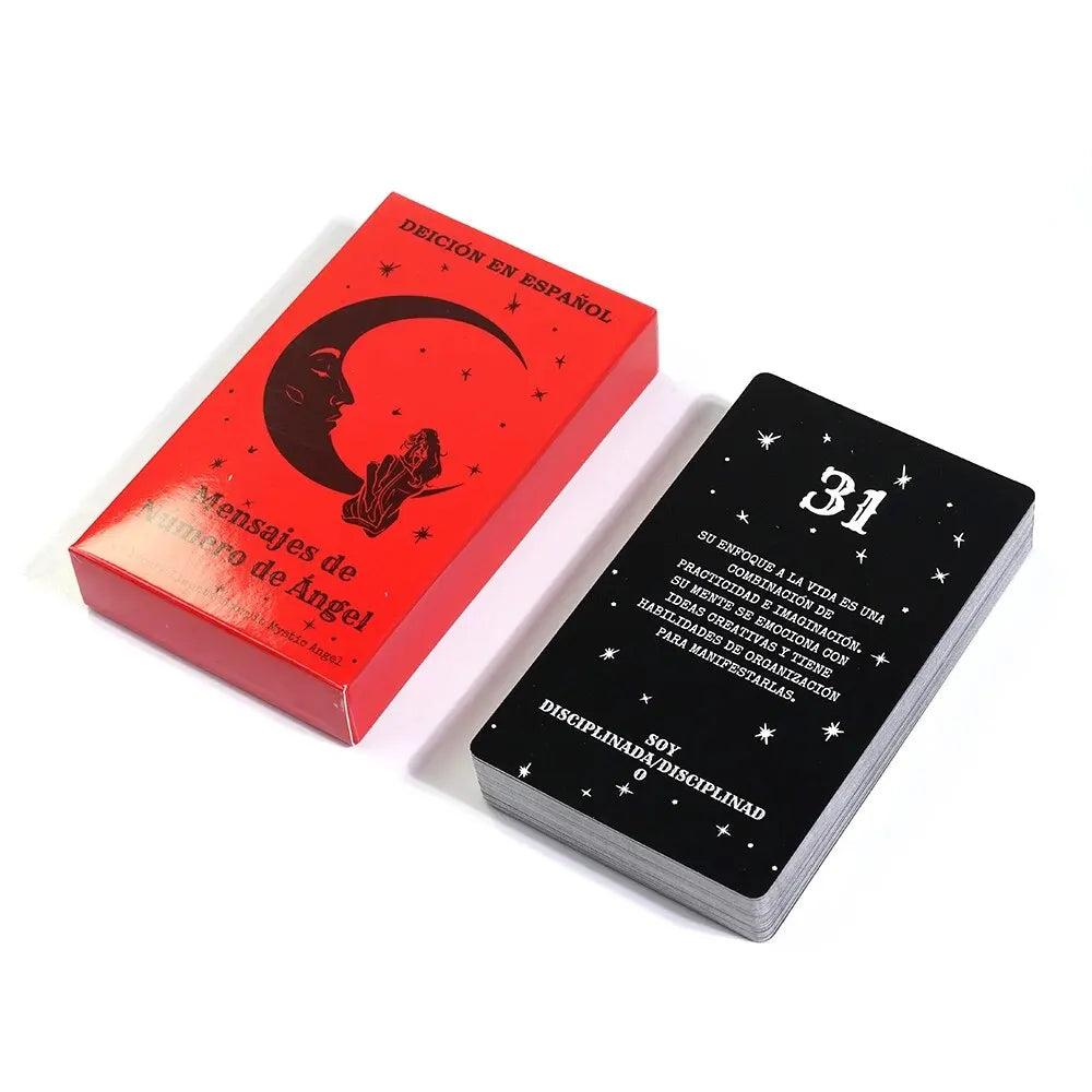 Oráculo En Espa?ol, Mensajes De Número De ?ngel, 53 Cartas, Números