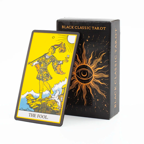The Classic Tarot Cards Deck 78Pcs For Easy Beginners Fate Fortune
