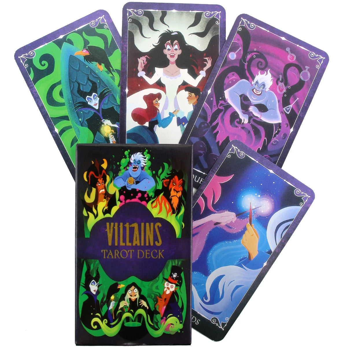 Villains Tarot Decks High Quality Divination Board Games Party