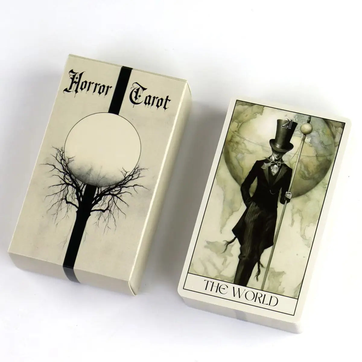 Gothic Tarot Deck Horror Style 78 Rider-waite Cards 10.3*6cm Embark on