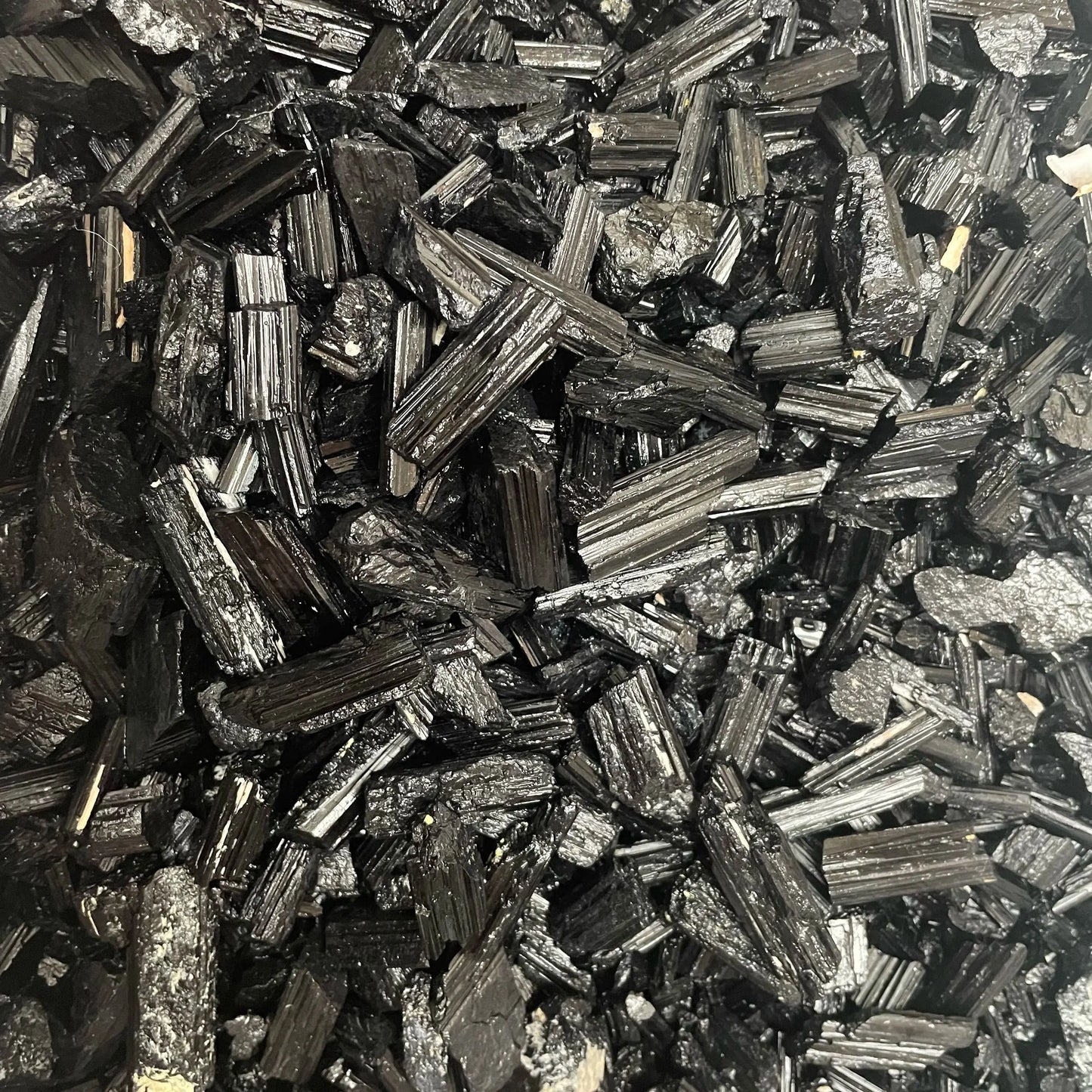 100g/Pack Bulk Lot Rare Rough Natural Black Tourmaline Raw Stone