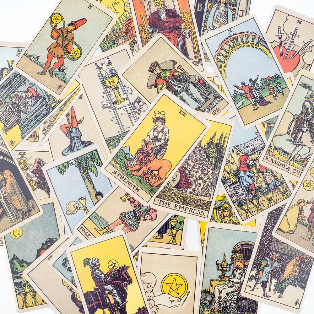 The Classic Tarot Cards Deck 78Pcs For Easy Beginners Fate Fortune